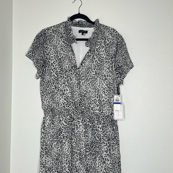NWT 1. STATE Short Sleeve High Low Maxi Dress - Picture 3 of 12